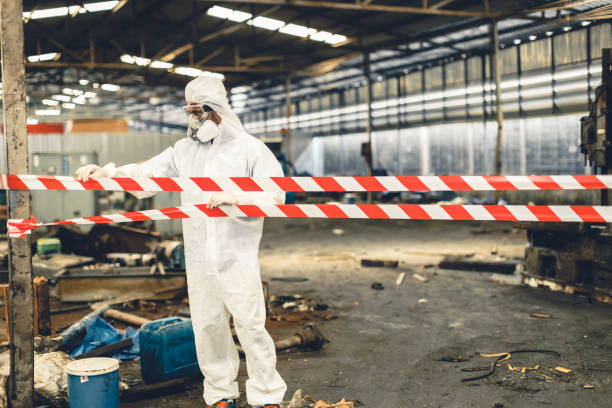 Professional Unattended Death Cleanup technician working in Malmo, NE